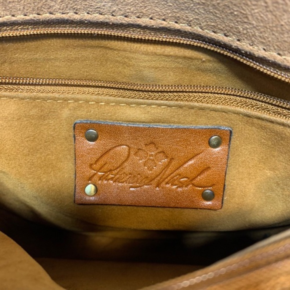 Patricia Nash Brinlee Leather Saddle Crossbody Bag-European Map - Picture 11 of 14